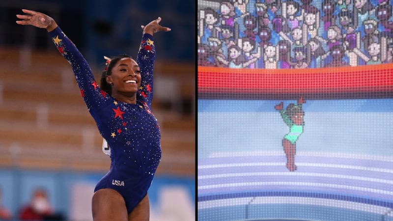 After Her Debut NFT Collection Sold Out Within Minutes, Simone Biles Is Back With Her Most Iconic Moves After Her Debut NFT Collection Sold Out Within Minutes, Simone Biles Is Back With Her Most Iconic Moves