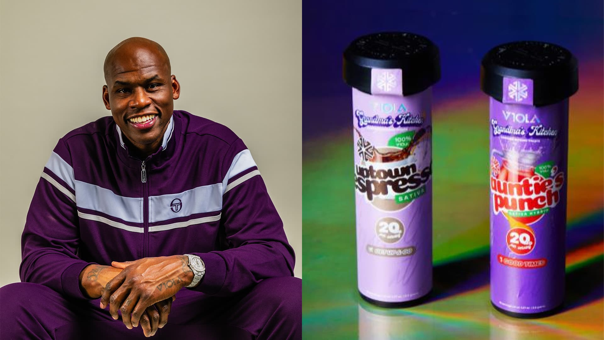 Al Harrington's Viola Now Offers Edibles, And His Grandma Is The Reason Behind It Al Harrington's Viola Now Offers Edibles, And His Grandma Is The Reason Behind It