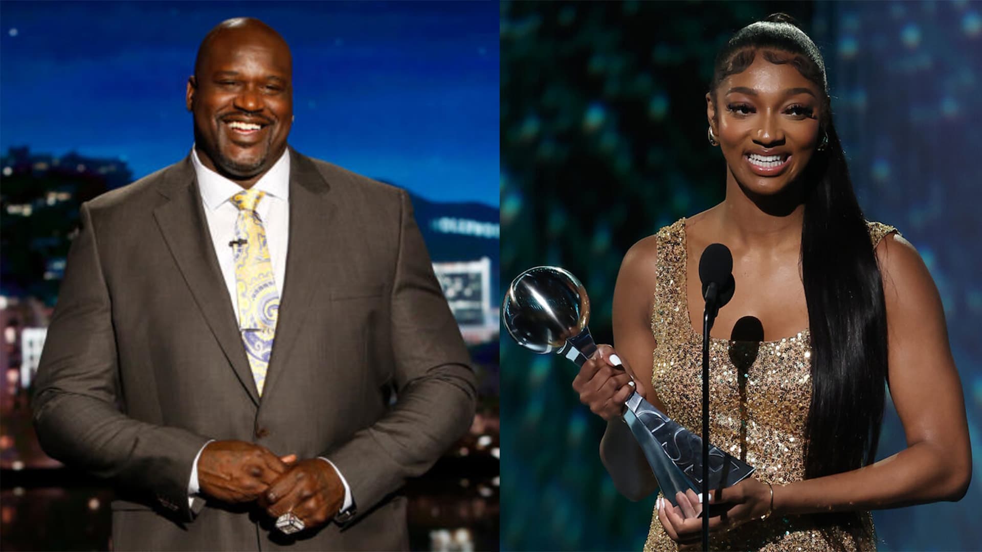 LSU's Angel Reese 'Honored' As Mentor And Reebok's President Of Basketball Shaquille O'Neal Signs Her For Its First Major NIL Deal LSU's Angel Reese 'Honored' As Mentor And Reebok's President Of Basketball Shaquille O'Neal Signs Her For Its First Major NIL Deal