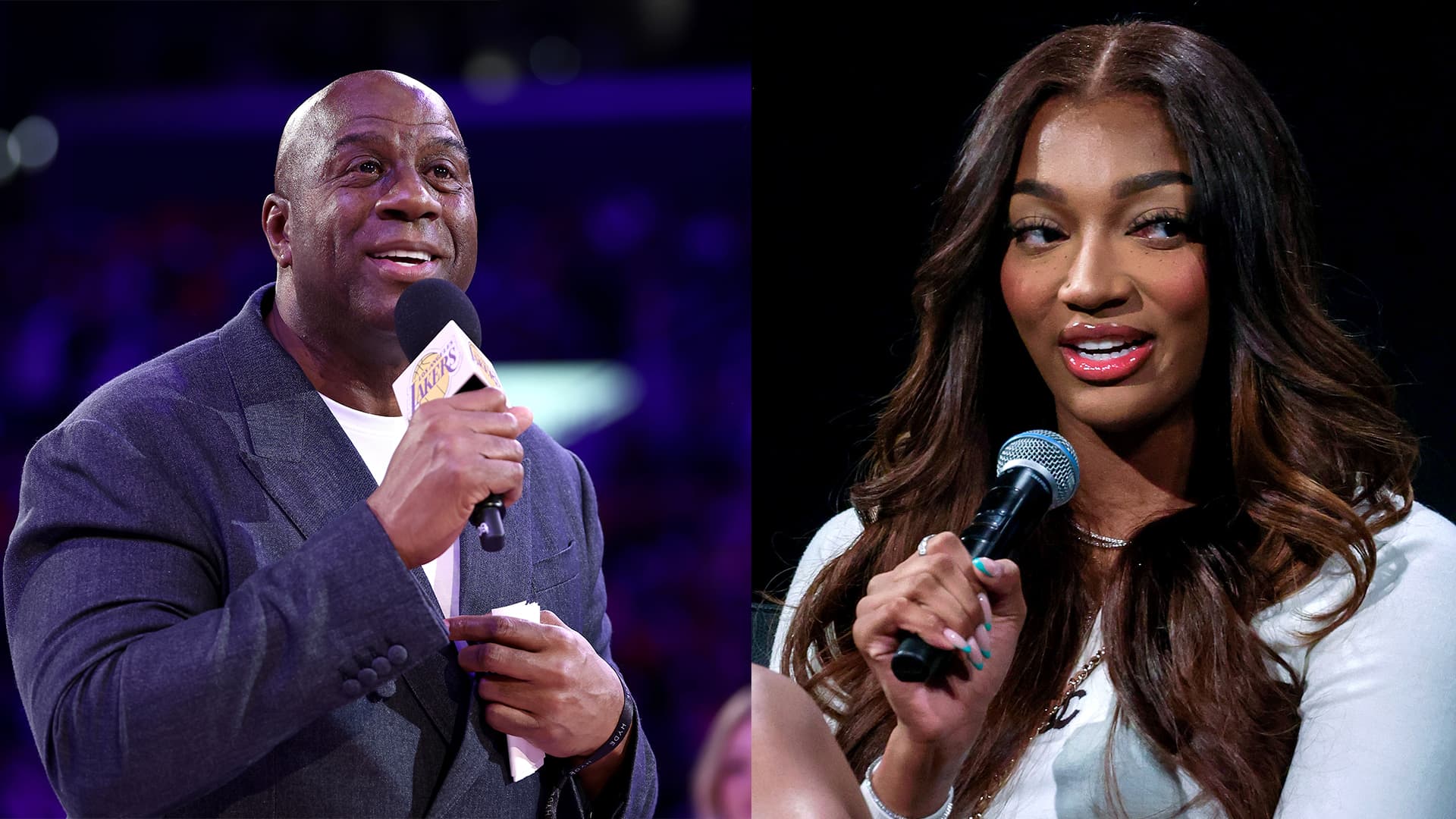 Magic Johnson And Angel Reese Have Launched A Financial Literacy Program For High School Seniors In Baltimore, MD Magic Johnson And Angel Reese Have Launched A Financial Literacy Program For High School Seniors In Baltimore, MD
