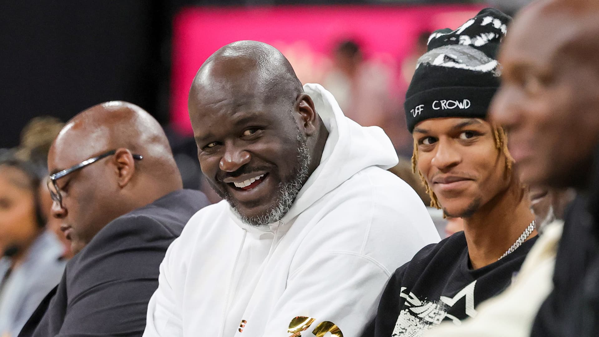 Shaquille O'Neal Is Bringing His Son Shareef Into The Fold At Shaq Brand — 'A Lot Of These Are His Designs' Shaquille O'Neal Is Bringing His Son Shareef Into The Fold At Shaq Brand — 'A Lot Of These Are His Designs'