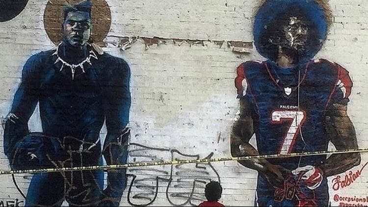 Artist Launches GoFundMe Campaign After The Destruction of His Colin Kaepernick Mural Artist Launches GoFundMe Campaign After The Destruction of His Colin Kaepernick Mural