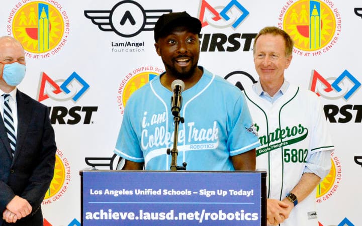Rapper will.I.am Expands Local Robotics Program To Get Kids Excited About STEM Rapper will.I.am Expands Local Robotics Program To Get Kids Excited About STEM