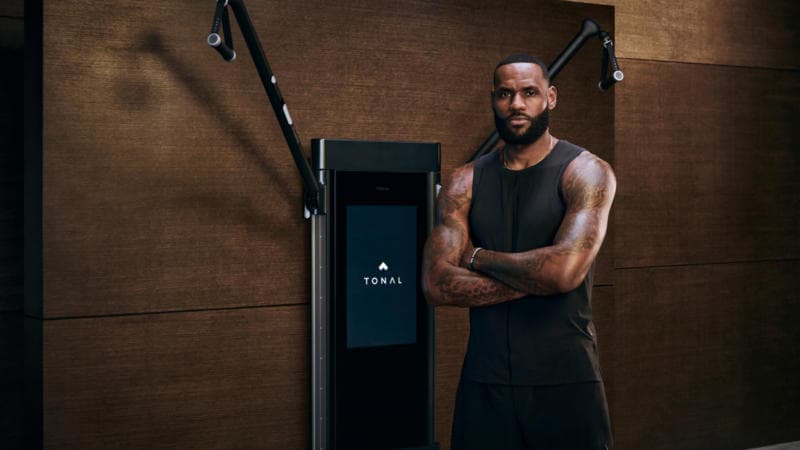 NBA GOAT LeBron James Joins Tonal, 'Peloton's Main Rival,' As Investor And Brand Partner NBA GOAT LeBron James Joins Tonal, 'Peloton's Main Rival,' As Investor And Brand Partner