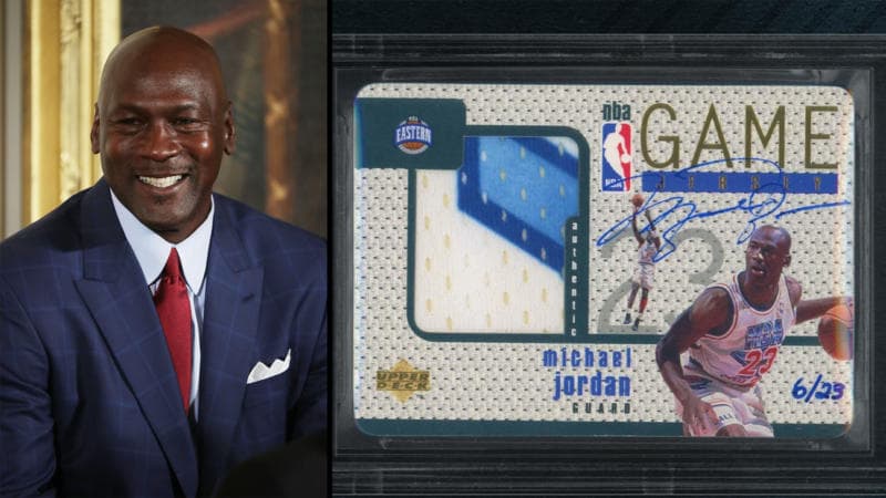 Historic Patch Card Signed By Michael Jordan Sells For A Record-Breaking $2.7M Historic Patch Card Signed By Michael Jordan Sells For A Record-Breaking $2.7M