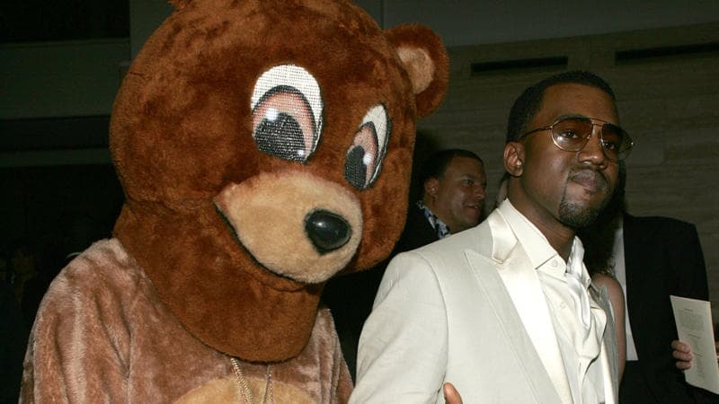'The College Dropout' Bear Costume Worn By Kanye West Could Be Yours For $1M, Say Its Owner 'The College Dropout' Bear Costume Worn By Kanye West Could Be Yours For $1M, Say Its Owner